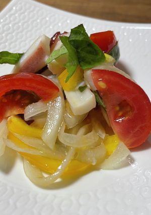 塩麹酢玉ねぎでタコマリネ-レシピのメイン写真