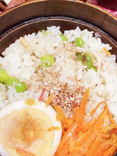 さきいかと枝豆と紅生姜の混ぜごはん-レシピのメイン写真