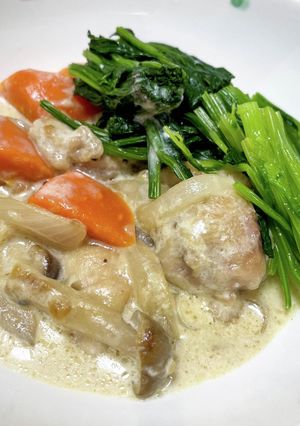 鶏肉のクリーム煮-レシピのメイン写真