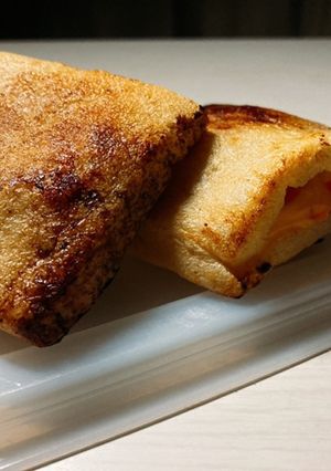 冷蔵庫の余り物で　油あげ包み焼き-レシピのメイン写真