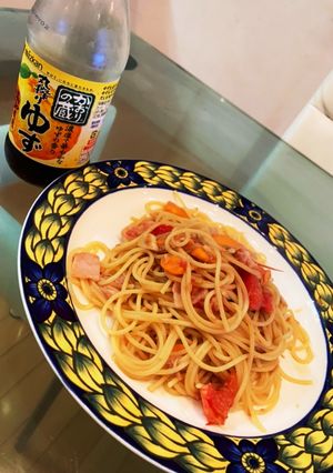 ゆずぽん酢パスタ-レシピのメイン写真
