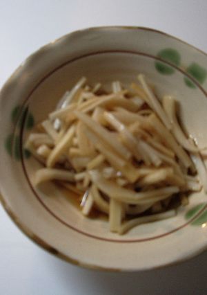 ポリポリ美味い！超簡単大根の皮でおつまみ-レシピのメイン写真