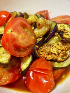 ナスとミニトマトのマリネ-レシピのメイン写真