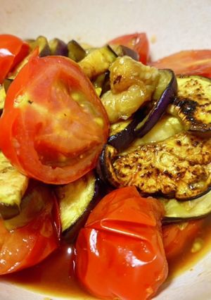 ナスとミニトマトのマリネ-レシピのメイン写真