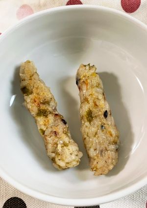 離乳食砂糖なし!!残りご飯で塩系おやつ♡-レシピのメイン写真