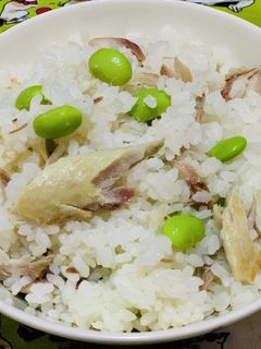 鯖豆ご飯-レシピのメイン写真