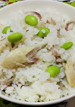 鯖豆ご飯-レシピのメイン写真