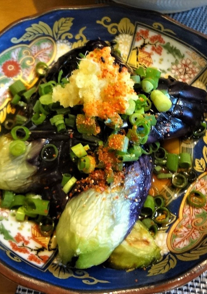 簡単 素揚げ 冷やし茄子-レシピのメイン写真