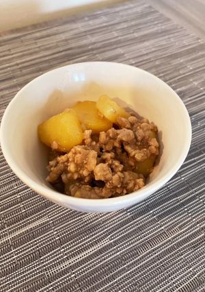 【アメリカ生活】じゃがいものそぼろ煮-レシピのメイン写真