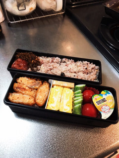 冷凍さけマヨカツのお弁当-レシピのメイン写真