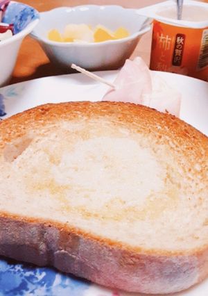 ★全粒粉バタートースト&ハムマヨセット★-レシピのメイン写真