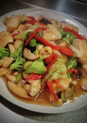 鶏胸肉とカシューナッツのオイスター炒め！-レシピのメイン写真