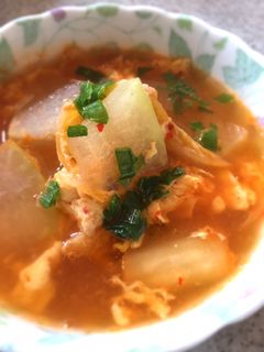 冬瓜とキムチのスープ-レシピのメイン写真