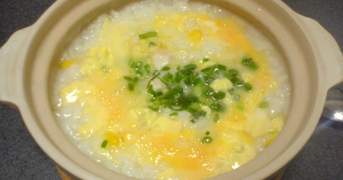お粥 5分で簡単！市販のおかゆが絶品中華粥に！ by Lily2018