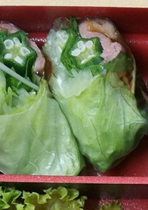 ローストビーフの生春巻-レシピのメイン写真