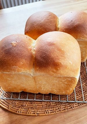 我が家のごはんパン(プレーン山食)-レシピのメイン写真
