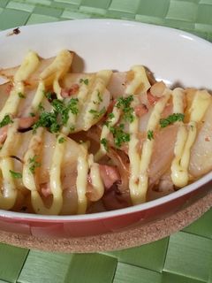 いかの塩辛とじゃがいものマヨネーズ焼き-レシピのメイン写真