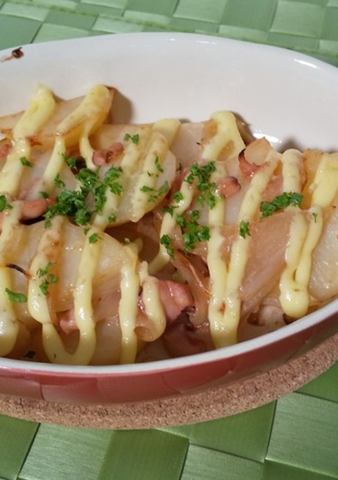 いかの塩辛とじゃがいものマヨネーズ焼き-レシピのメイン写真