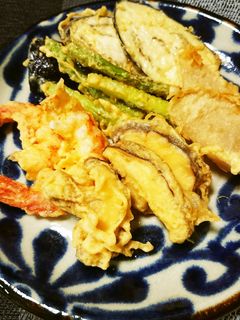新生姜の米粉で揚げる天ぷら-レシピのメイン写真