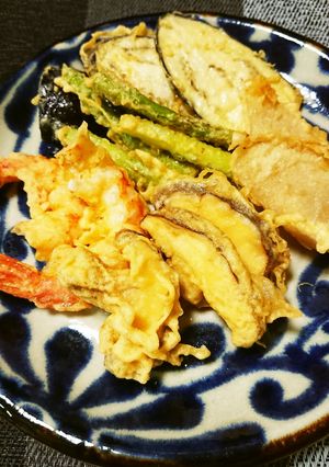 新生姜の米粉で揚げる天ぷら-レシピのメイン写真
