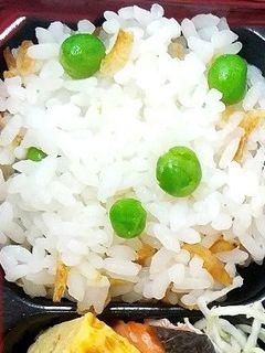 グリンピースと桜えびのご飯-レシピのメイン写真