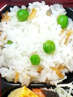グリンピースと桜えびのご飯-レシピのメイン写真