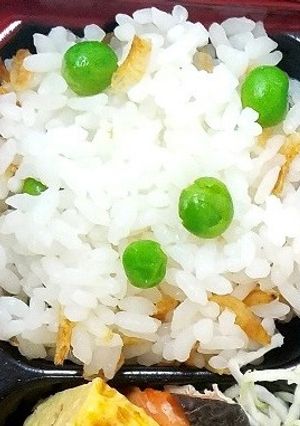 グリンピースと桜えびのご飯-レシピのメイン写真