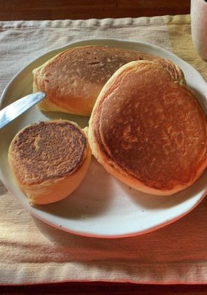 プロテインとおからパウダーのパンケーキ-レシピのメイン写真