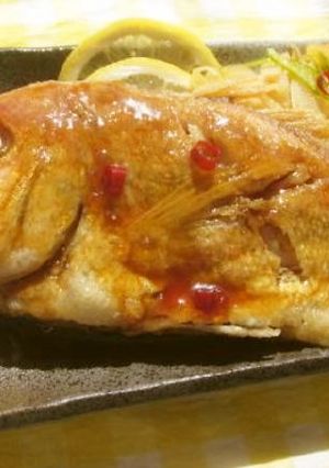 お酢の中にダイビング〜連子鯛の南蛮漬け〜-レシピのメイン写真