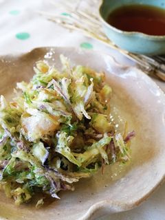 香り夏野菜のかき揚げ-レシピのメイン写真