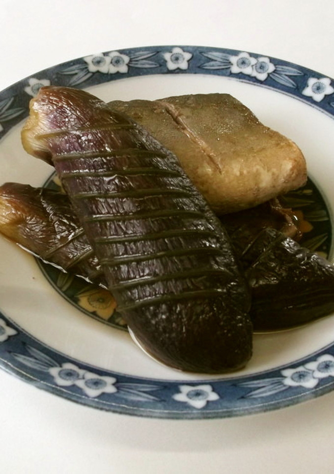 つばいそとなすの煮物-レシピのメイン写真