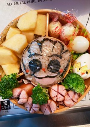 クリームパンダおにぎり-レシピのメイン写真