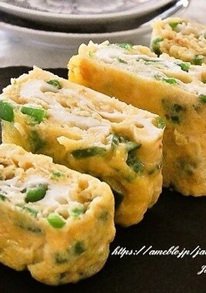 ピーマンたっぷりの卵焼き-レシピのメイン写真