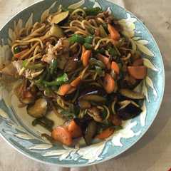 รูปของ アレンジレシピ夏野菜焼きそば