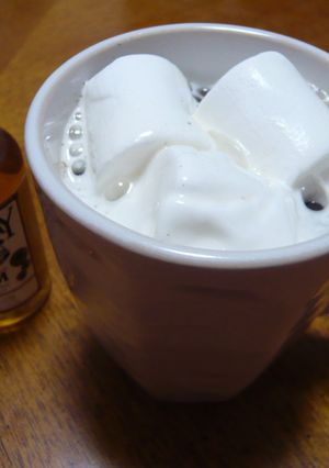 ラムマシュマロ♡紅茶-レシピのメイン写真
