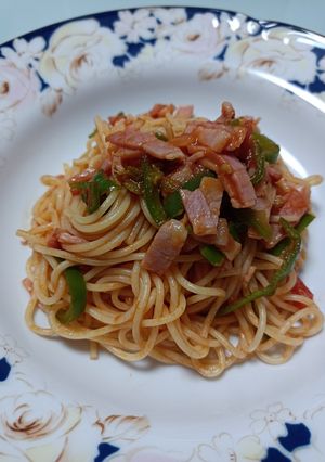 トマトのナポリタン-レシピのメイン写真