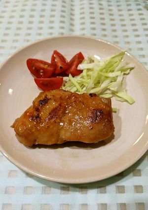 【形態食レシピ付き】鶏肉の照り焼き-レシピのメイン写真
