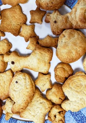 子供でも簡単 型抜きクッキー サクサク-レシピのメイン写真