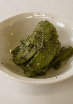 つる豆のごまよごし-レシピのメイン写真