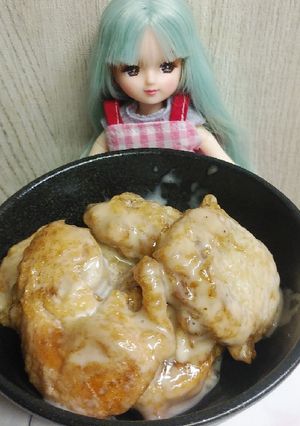リカちゃん♡ホタテでエビマヨ風ꔛ*ﾟ-レシピのメイン写真