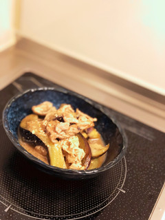 ナスと豚肉のピリ辛味噌炒め-レシピのメイン写真