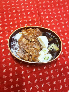 生姜焼き弁当-レシピのメイン写真
