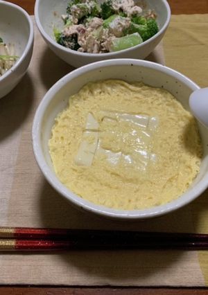 豆腐のレンチン茶碗蒸し-レシピのメイン写真