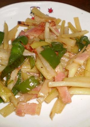 大根の皮の中華炒め♪-レシピのメイン写真