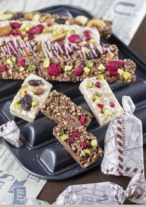 クランチチョコレートバー-レシピのメイン写真