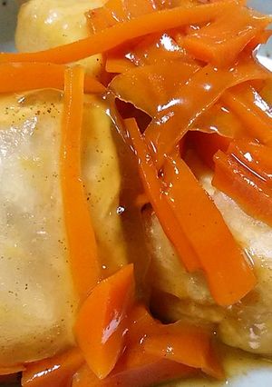 オーブンで作る揚げ出し豆腐-レシピのメイン写真