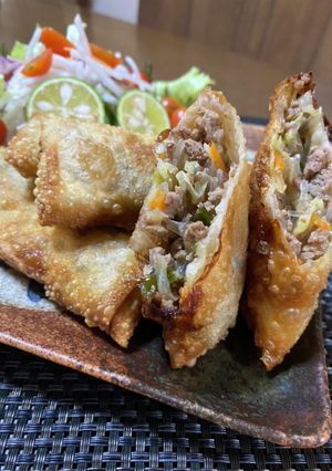 野菜たっぷり♡パリパリ春巻き-レシピのメイン写真
