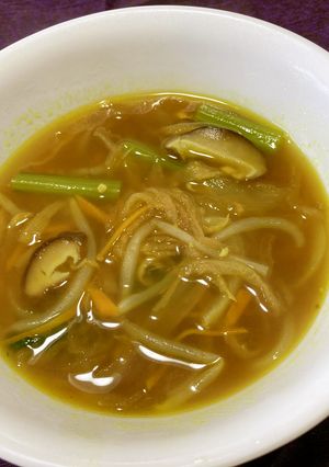 【保育所給食】切干大根のカレースープ-レシピのメイン写真