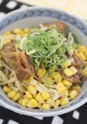 超速DE朝食【サバみそラーメン】-レシピのメイン写真
