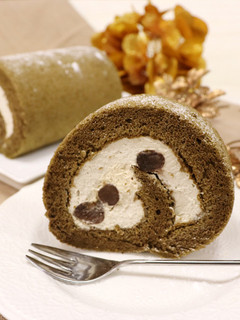 ほうじ茶ロールケーキ-レシピのメイン写真